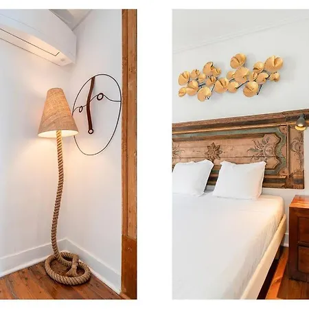Portuguese Inspired Deco, Downtown Flat For 6 * Лиссабон