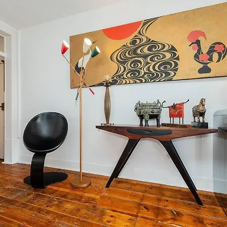 Appartement Portuguese Inspired Deco, Downtown Flat For 6